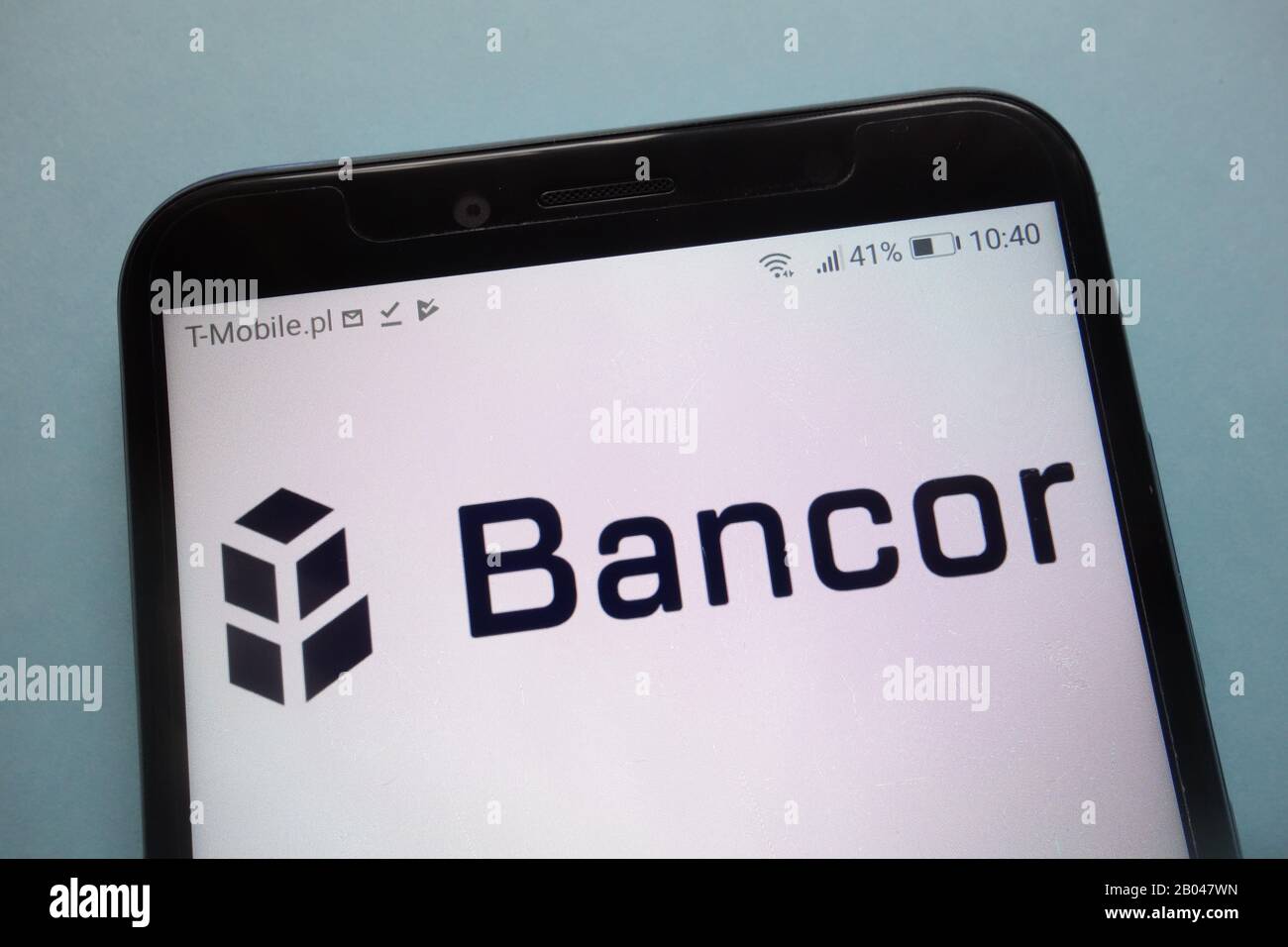 Bancor cryptocurrency hi-res stock photography and images - Alamy