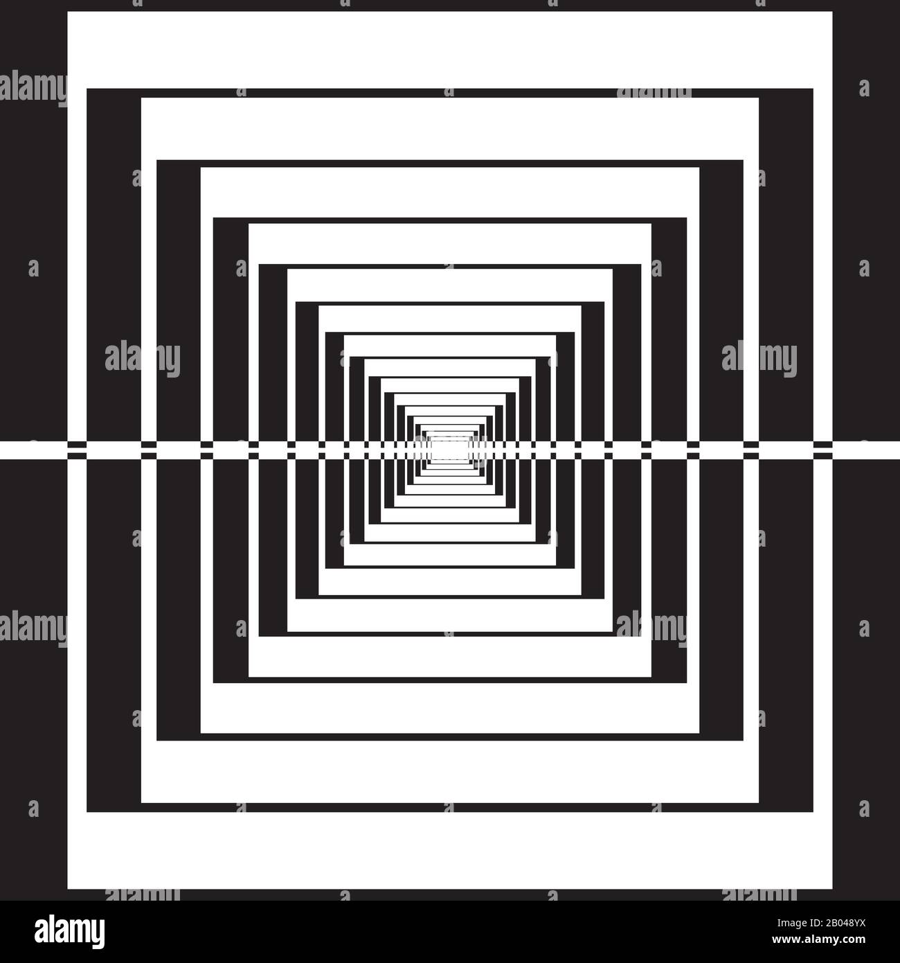 perspective frame like structure arabesque illusion abstract cut art ...