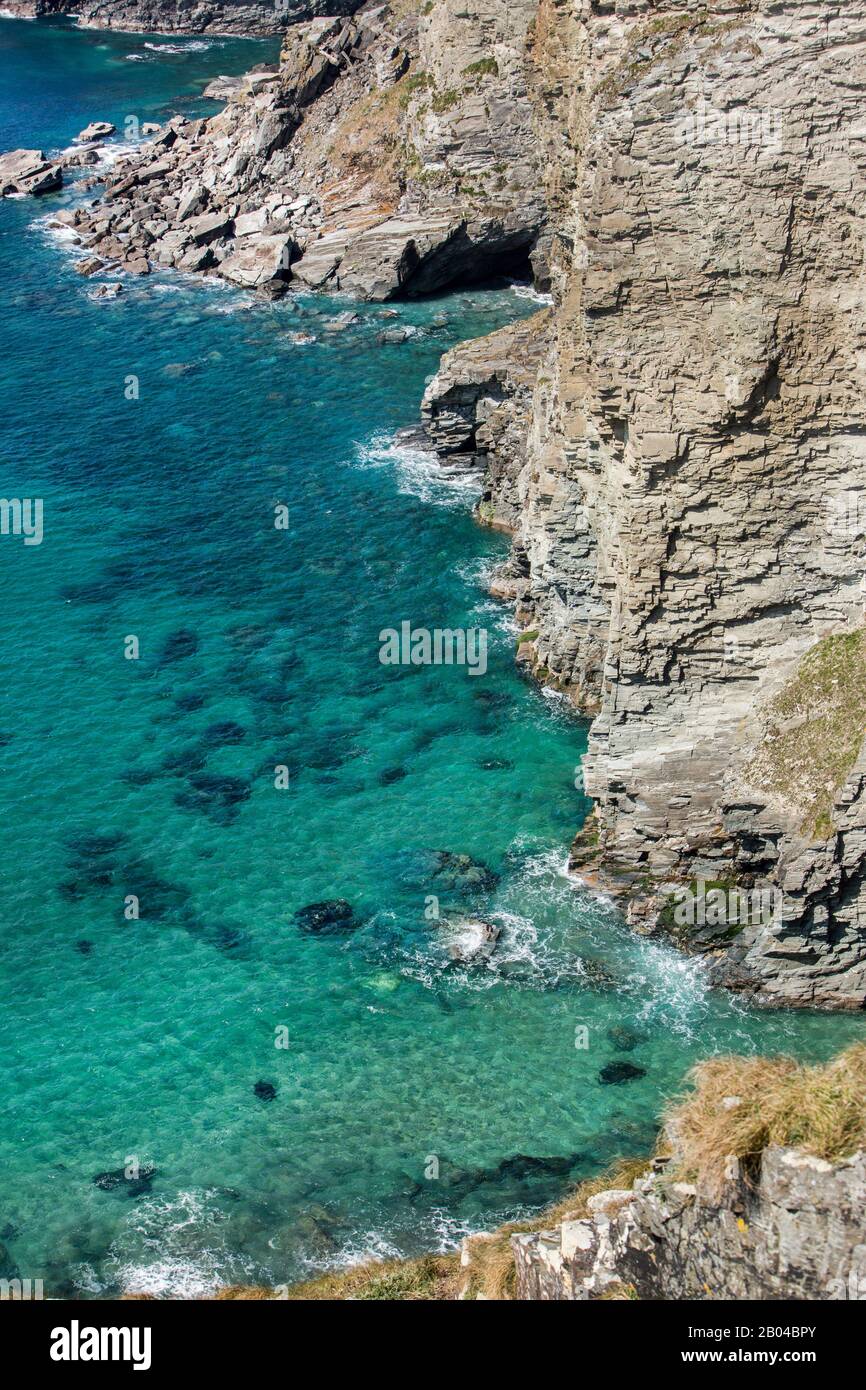 The Cornish Coast, England Stock Photo