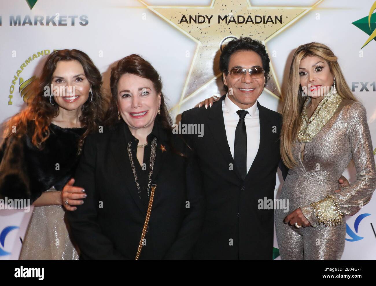 Andy Madadian Walk of Fame Star After Party at the Hollywood Museum in Hollywood, California on January 17, 2020 Featuring: Shani Rigsbee, Donelle Dadigan, Andy Madadian, La Toya Jackson Where: Hollywood, California, United States When: 17 Jan 2020 Credit: Sheri Determan/WENN.com Stock Photo