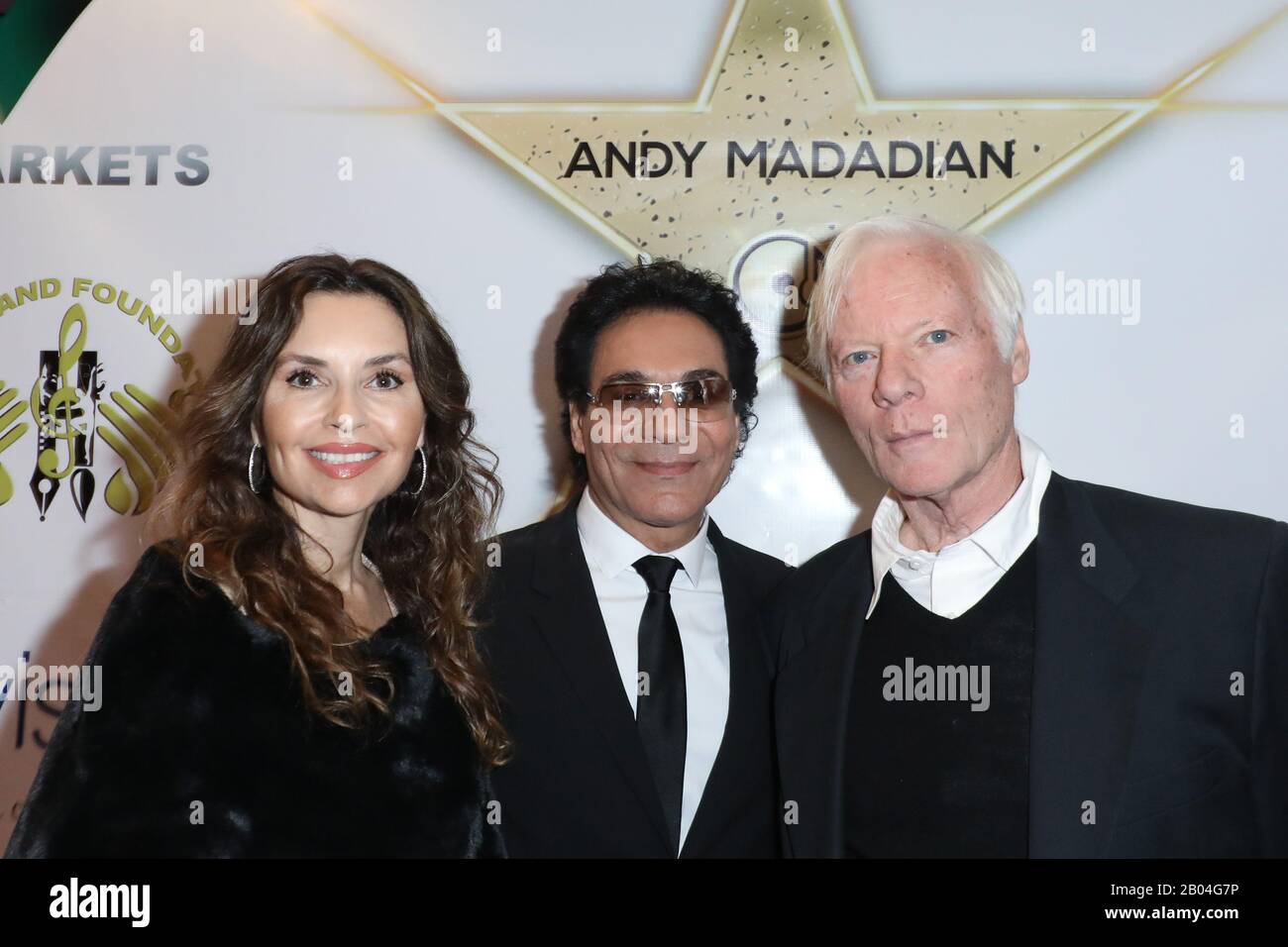 Andy Madadian Walk of Fame Star After Party at the Hollywood Museum in Hollywood, California on January 17, 2020 Featuring: Shani Rigsbee, Andy Madadian, Miles Copeland III Where: Hollywood, California, United States When: 17 Jan 2020 Credit: Sheri Determan/WENN.com Stock Photo