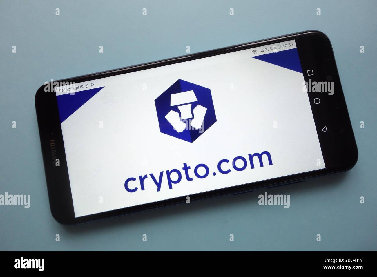 Crypto.com (MCO) cryptocurrency logo displayed on smartphone Stock Photo -  Alamy