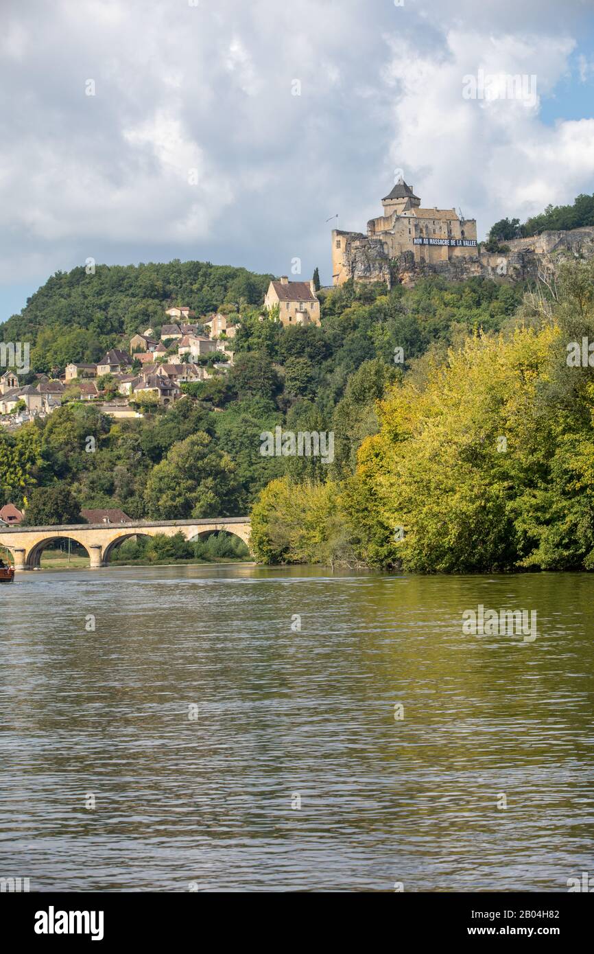 Chateau de Castelnaud, medieval fortress at Castelnaud-la-Chapelle ...