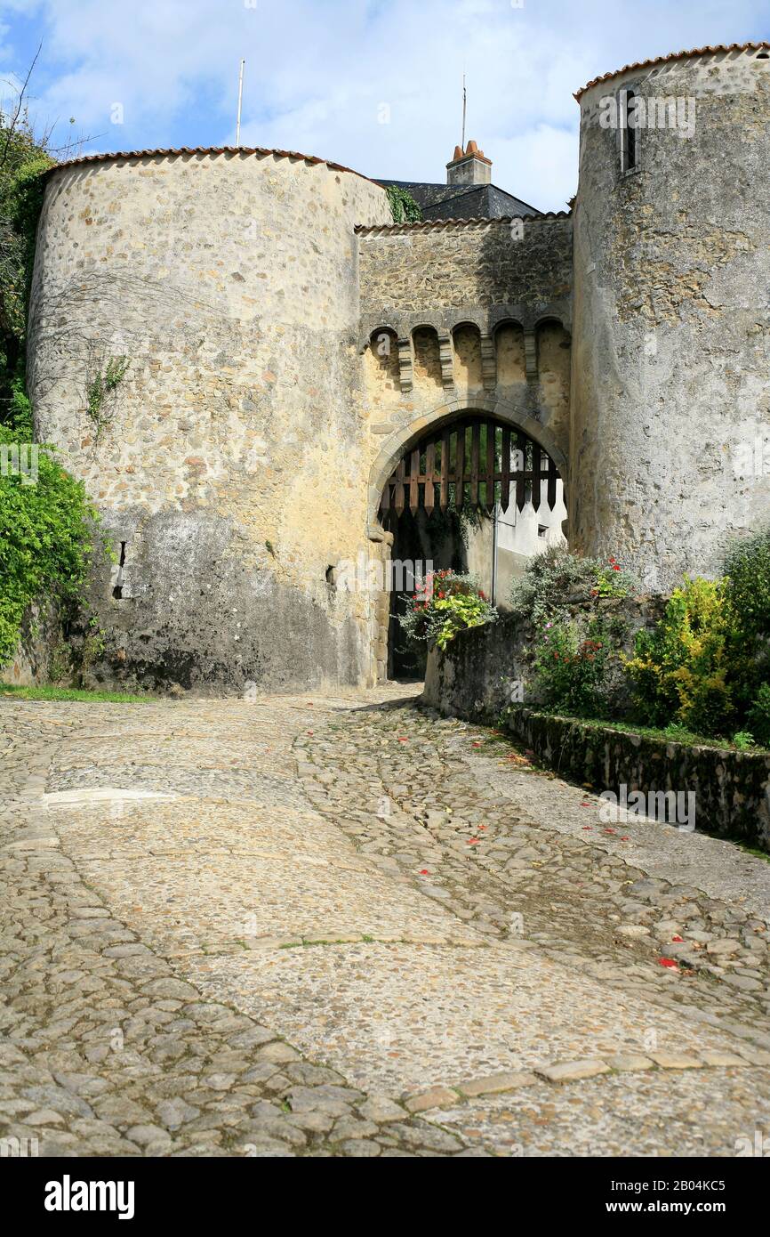 La porte Bergère, Le Dorat, Haute Vienne, NouvelleAquitaine, France