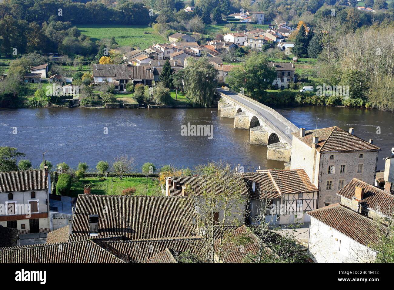 Bridge confolens hires stock photography and images Alamy
