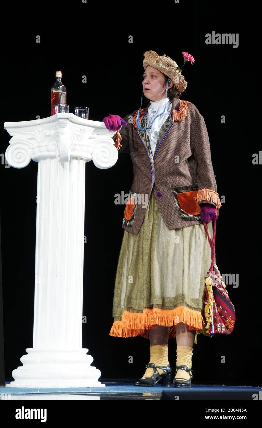 February 6, 2020. - Russia, Moscow. - 'Masquerade' Theatre Company ...