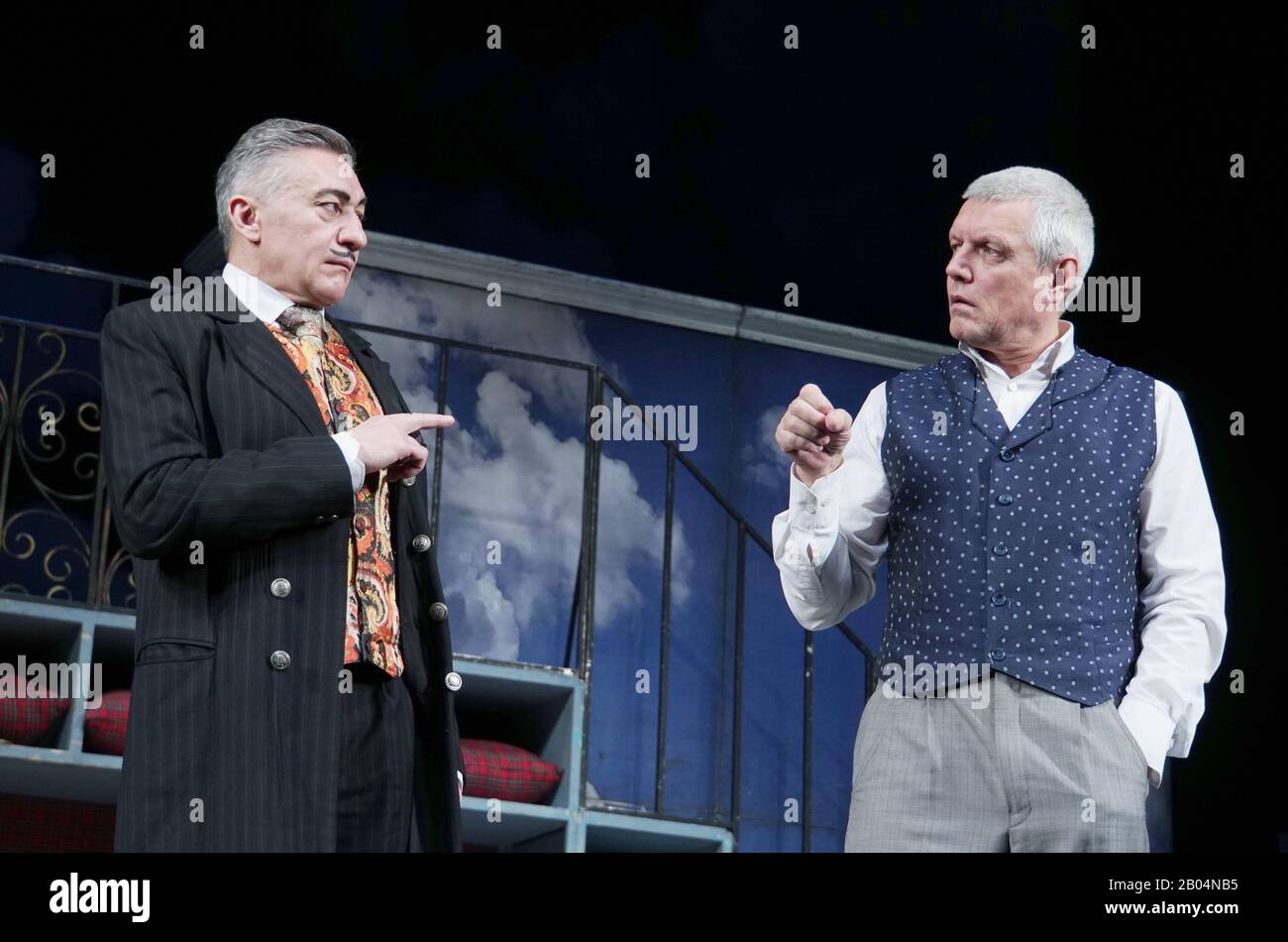 February 6, 2020. - Russia, Moscow. - 'Masquerade' Theatre Company ...