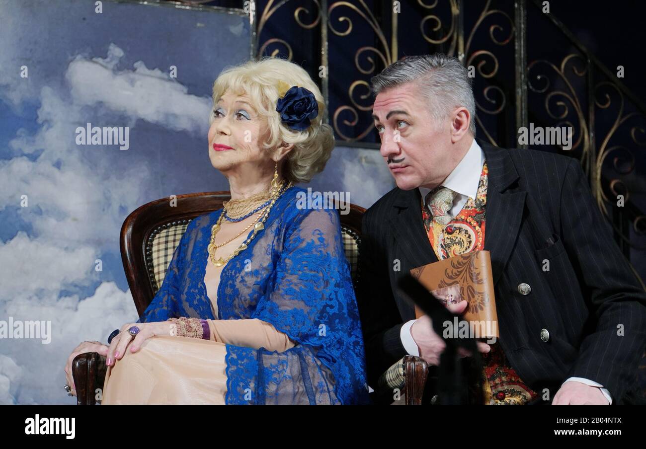 February 6, 2020. - Russia, Moscow. - 'Masquerade' Theatre Company ...