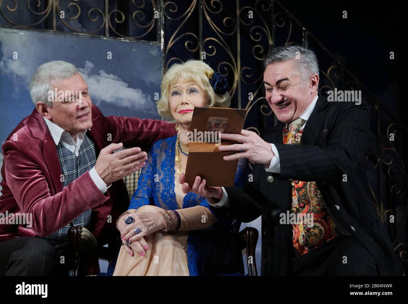 February 6, 2020. - Russia, Moscow. - 'Masquerade' Theatre Company ...