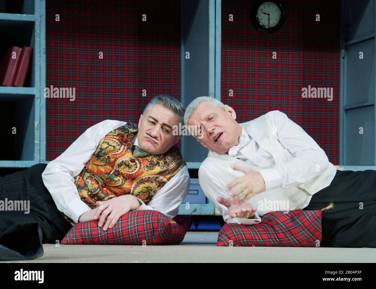 February 6, 2020. - Russia, Moscow. - 'Masquerade' Theatre Company ...