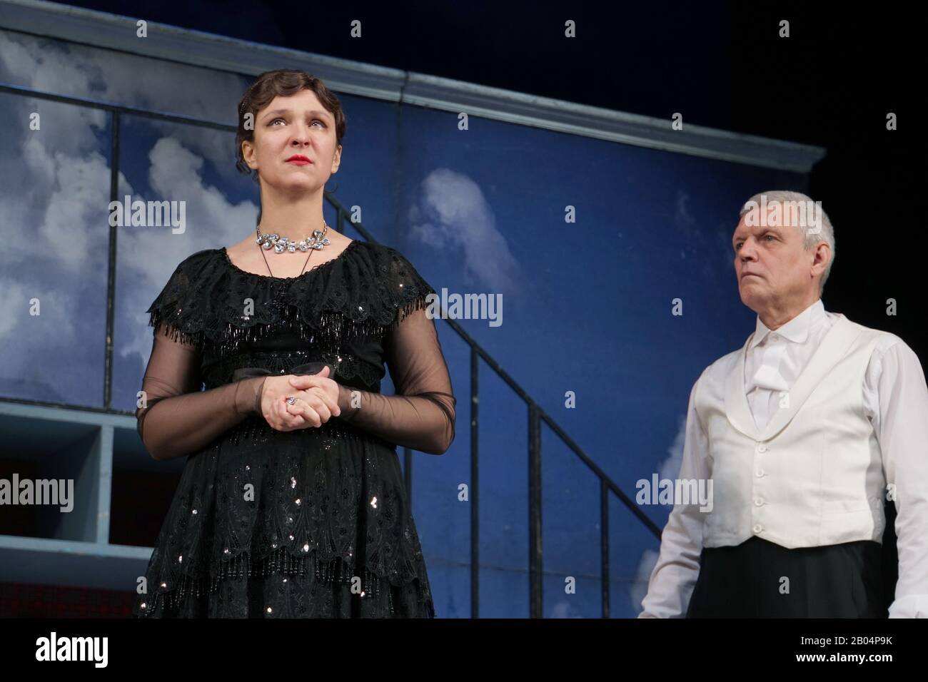 February 6, 2020. - Russia, Moscow. - 'Masquerade' Theatre Company ...