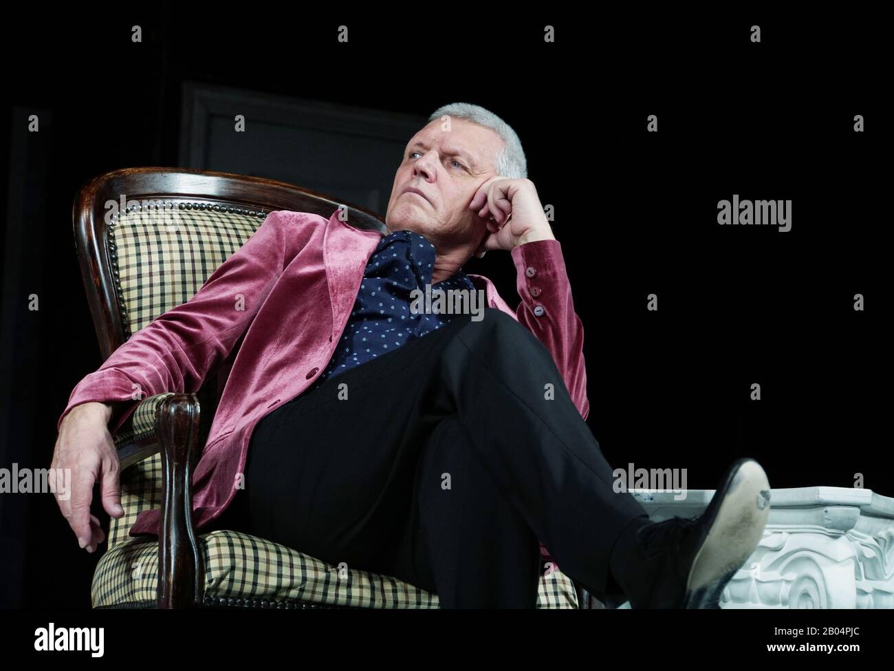 February 6, 2020. - Russia, Moscow. - 'Masquerade' Theatre Company ...