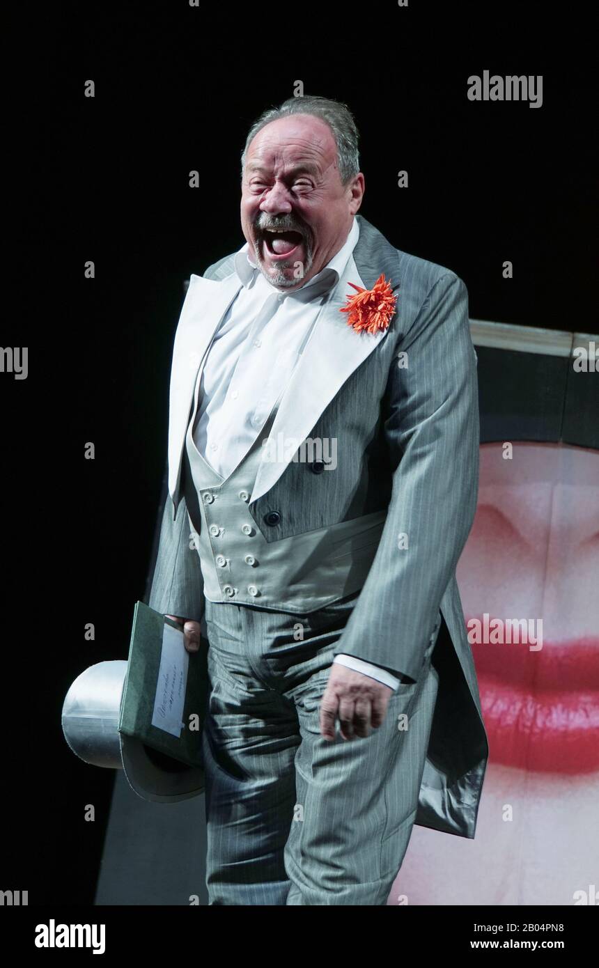 February 6, 2020. - Russia, Moscow. - 'Masquerade' Theatre Company ...