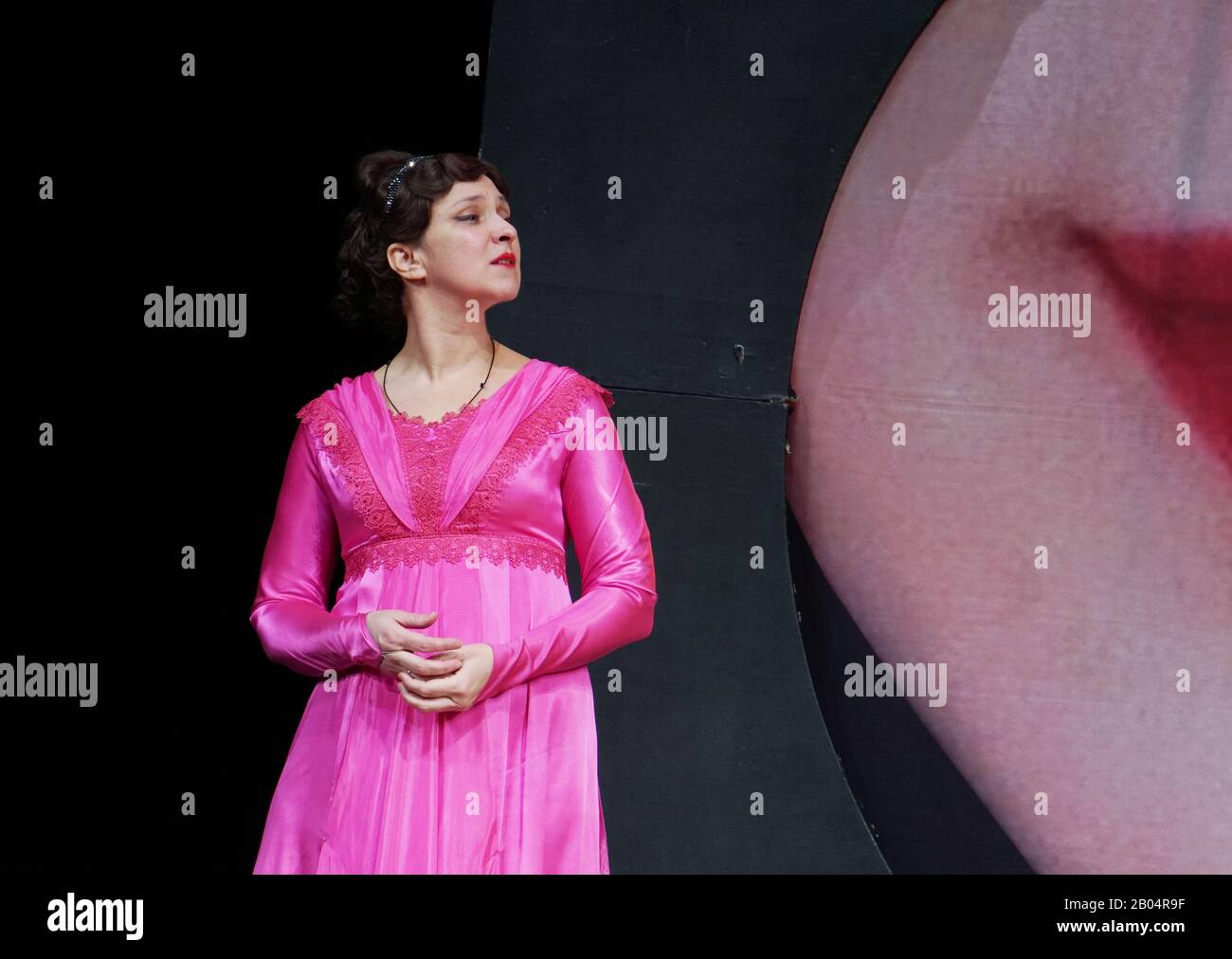 February 6, 2020. - Russia, Moscow. - 'Masquerade' Theatre Company ...