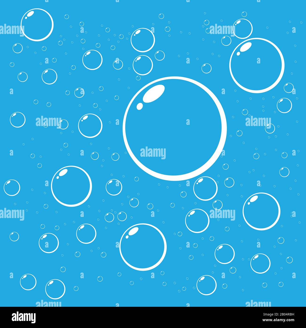 Bubbles underwater vector illustration Stock Vector Image & Art Alamy