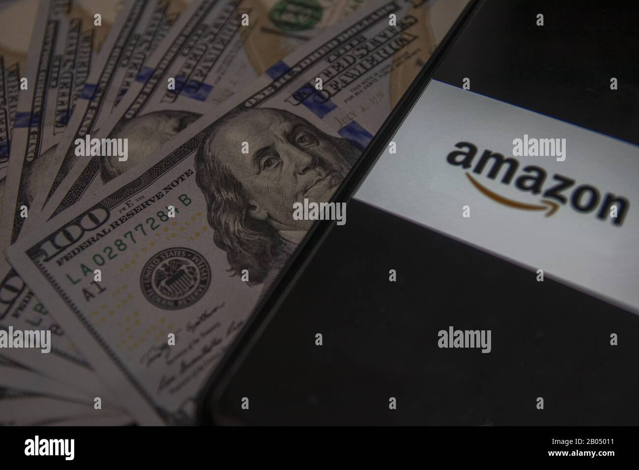 the giant and biggest shopping market in the world "Amazon Stock Photo Alamy