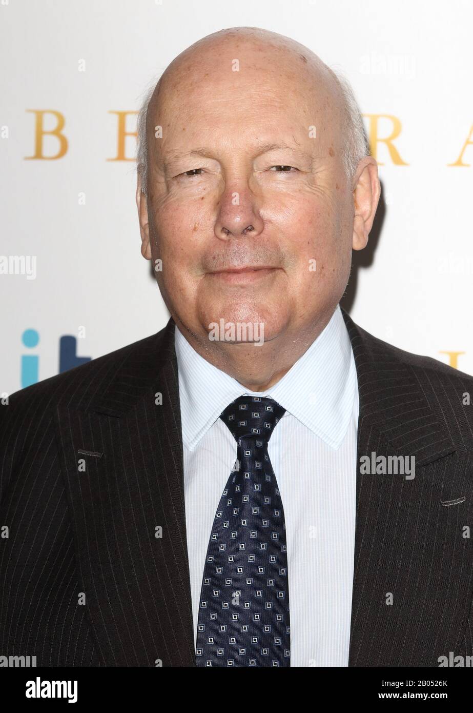 London, UK. Julian Fellowes at Belgravia TV Series Press Launch held at the Soho Hotel, London on February 17th 2020 Ref:LMK73-J6240-180220 Keith Mayhew  /Landmark Media   . Stock Photo