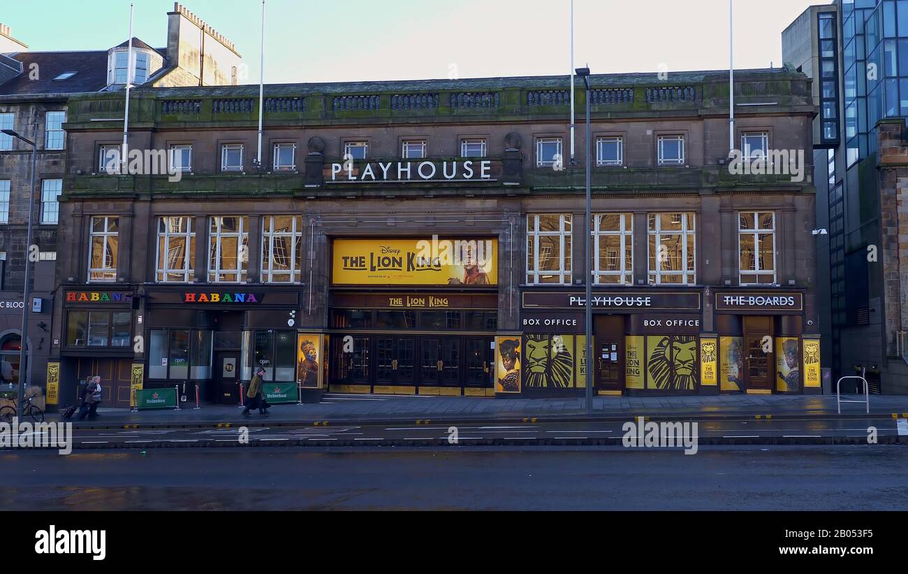 The Lion King Musical at Playhouse Edinburgh EDINBURGH, SCOTLAND