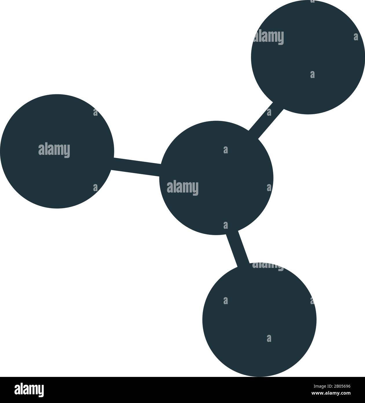 dna molecule , silhouette style icon vector illustration design Stock ...