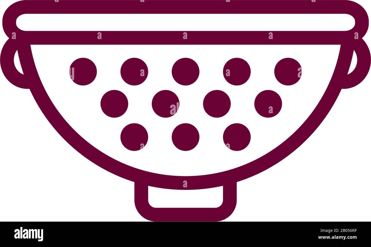 Food colander Stock Vector Images - Alamy