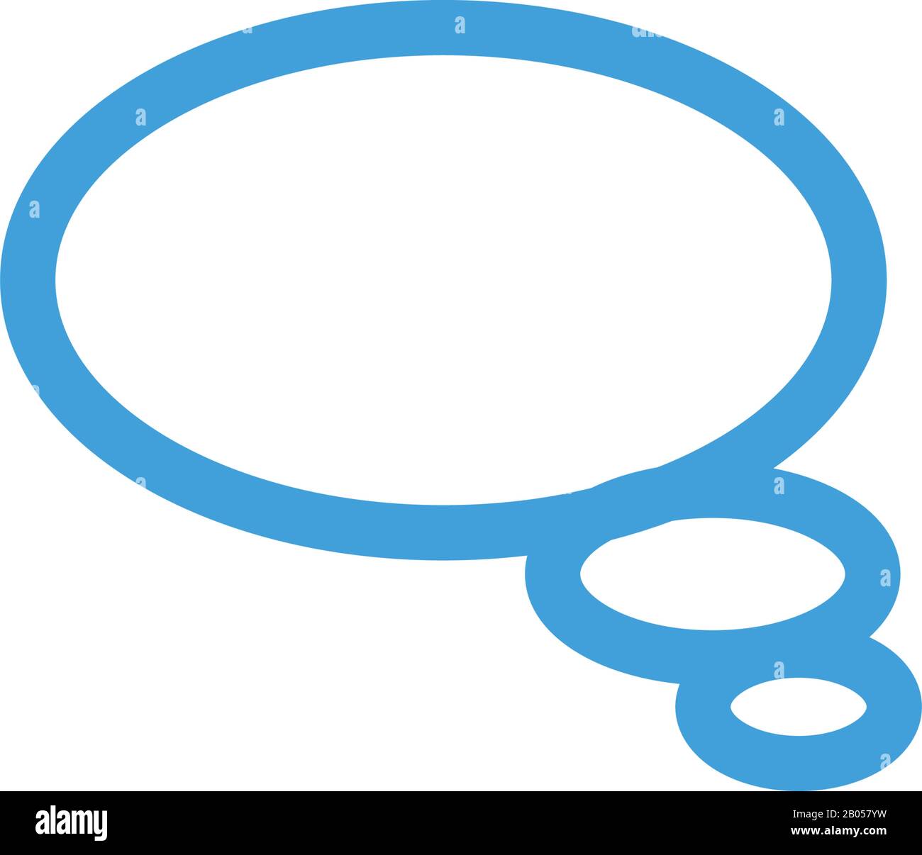 Bubble speech icon design template. Vector illustration Stock Vector ...