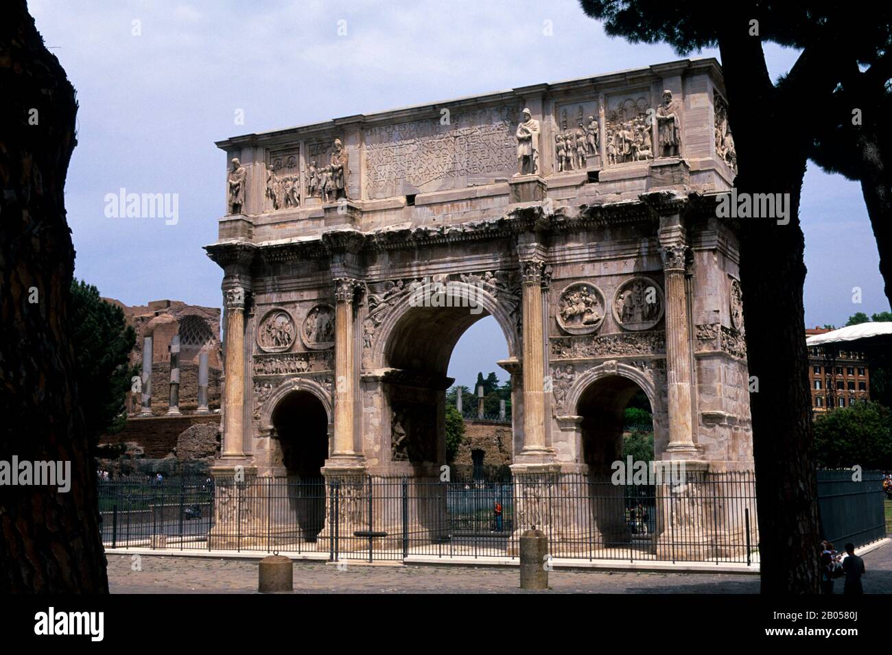 ITALY, ROME, ARCH OF CONSTANTINE Stock Photo Alamy