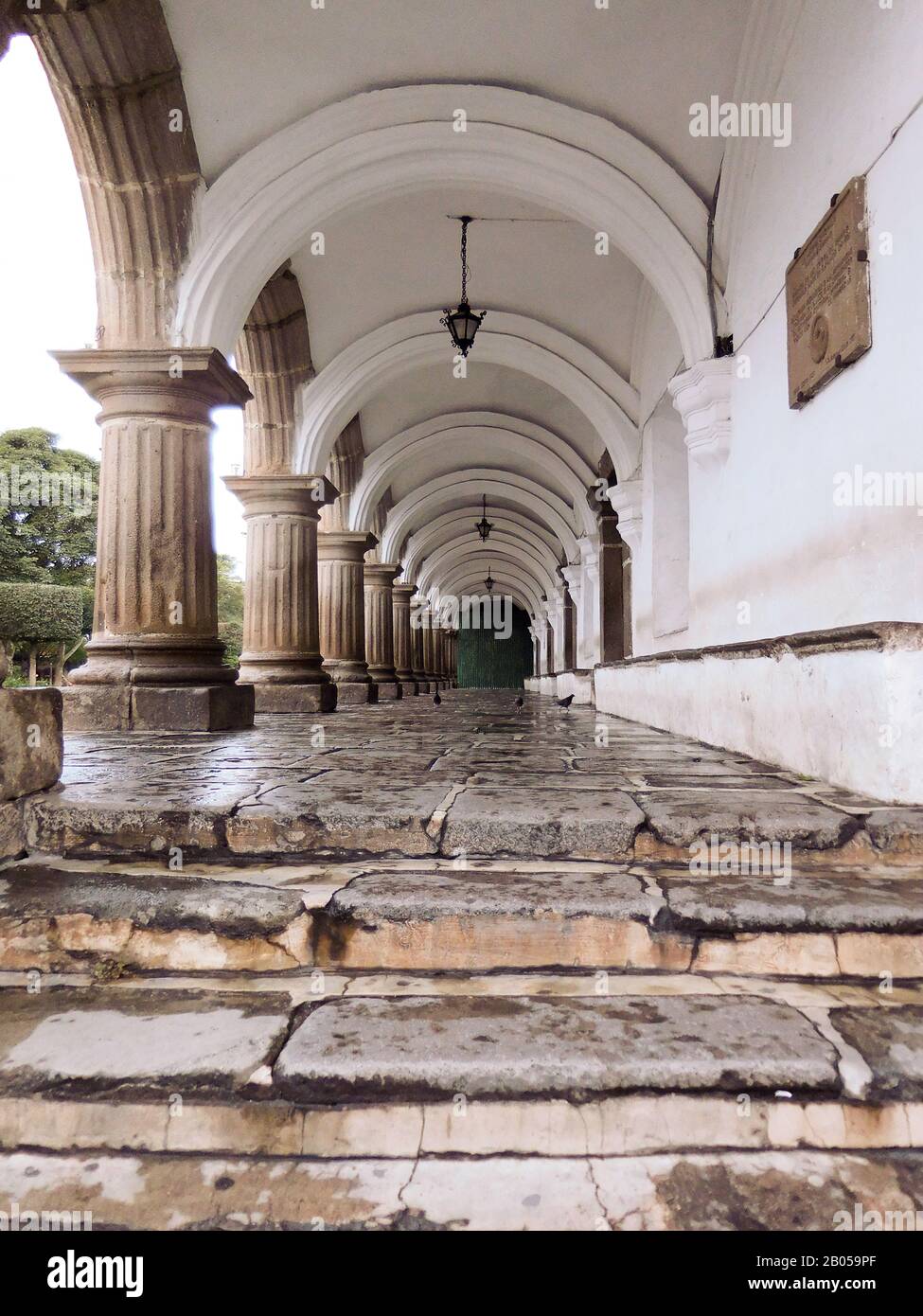 old building in antigua guatemala Stock Photo