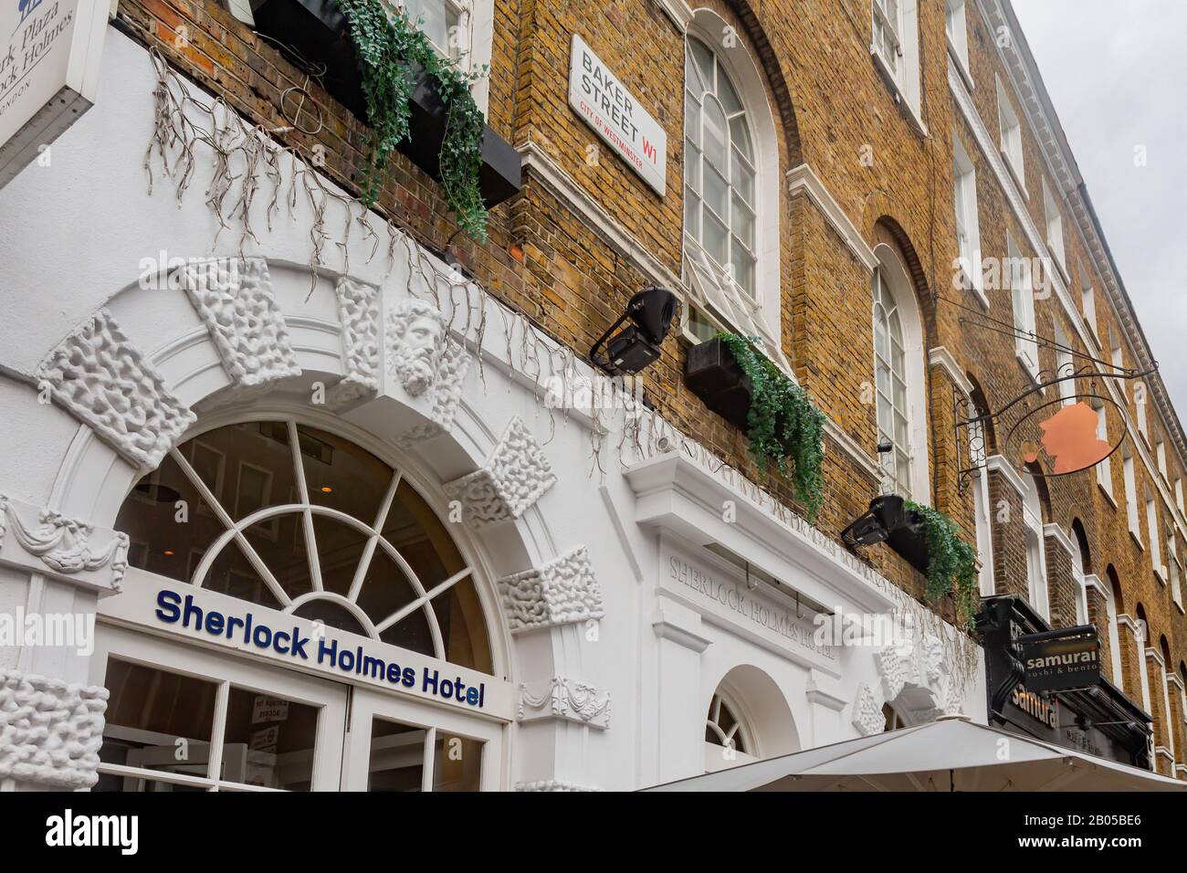Sherlock holmes hotel hi-res stock photography and images - Alamy