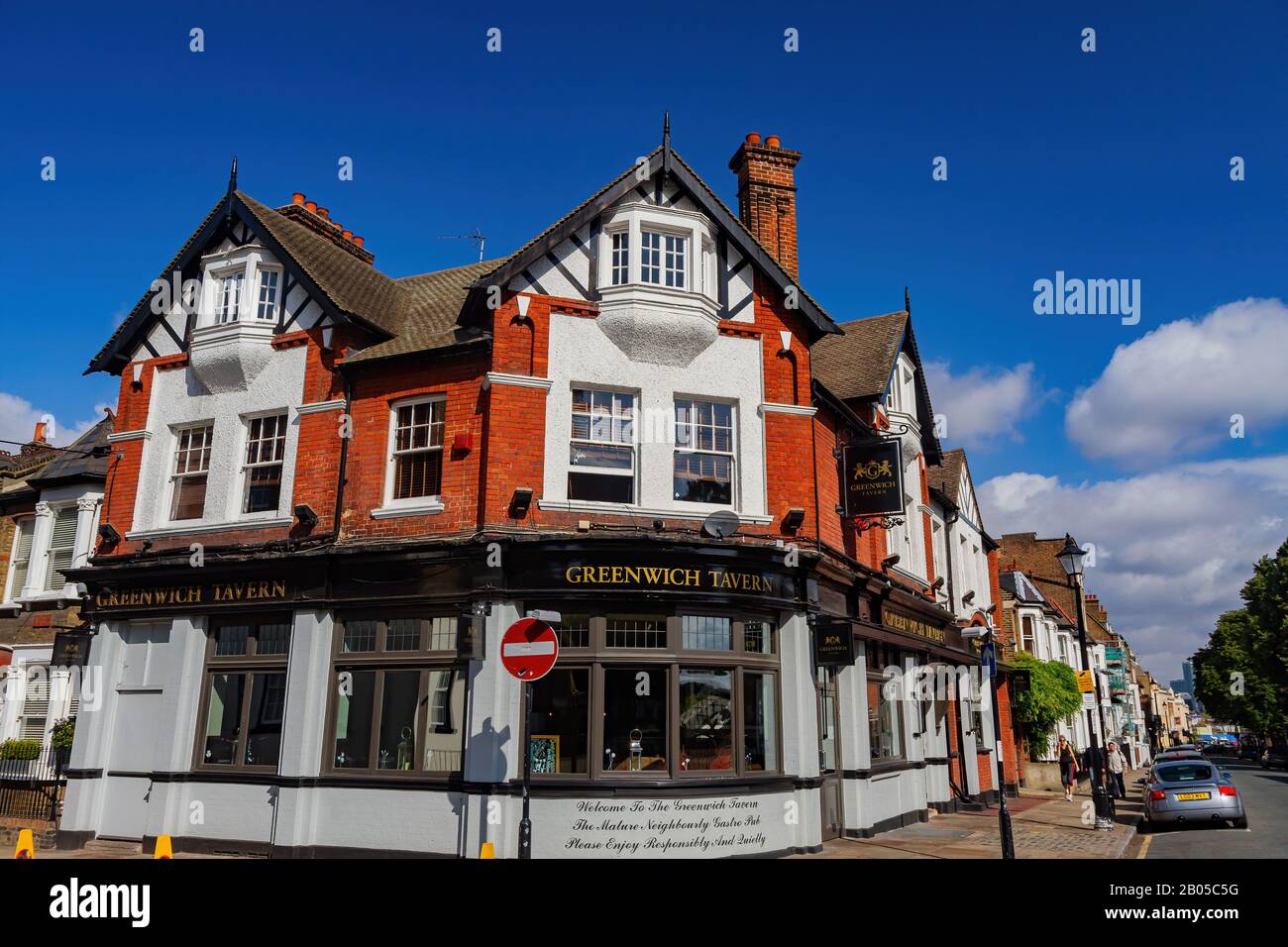 London JUL 9 Exterior View Of The Greenwich Tavern On JUL 9 2011 At 