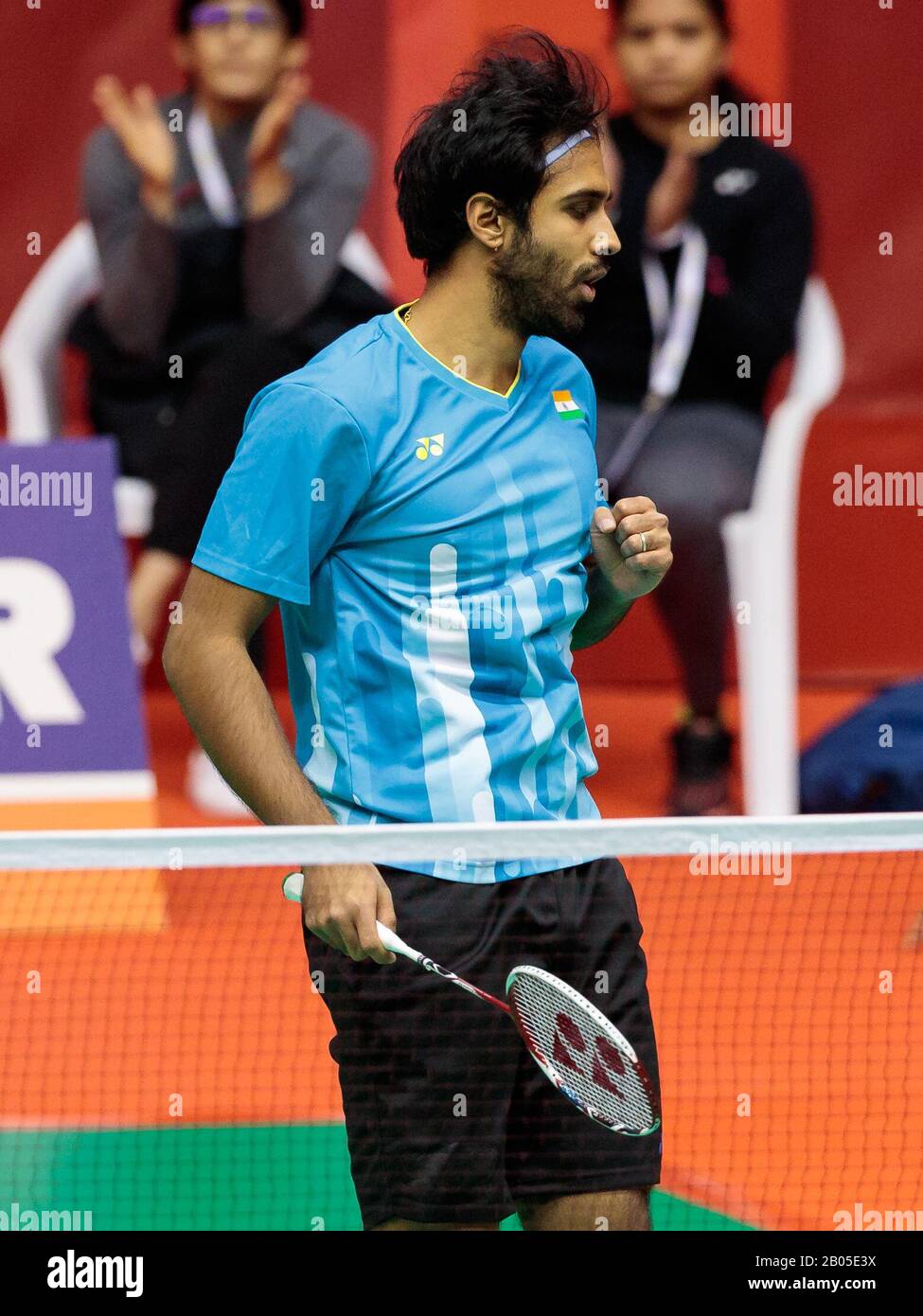 Pranaav Jerry Chopra and Krishna Prasad Garaga of India competes in the ...