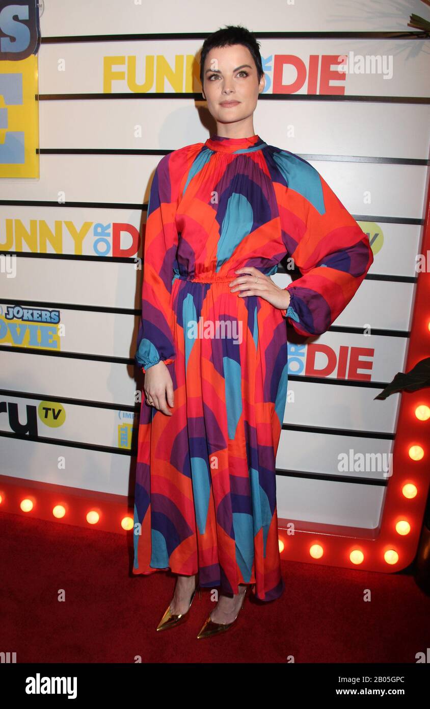 New York, NY, USA. 18th Feb, 2020. Jaimie Alexander at the New York