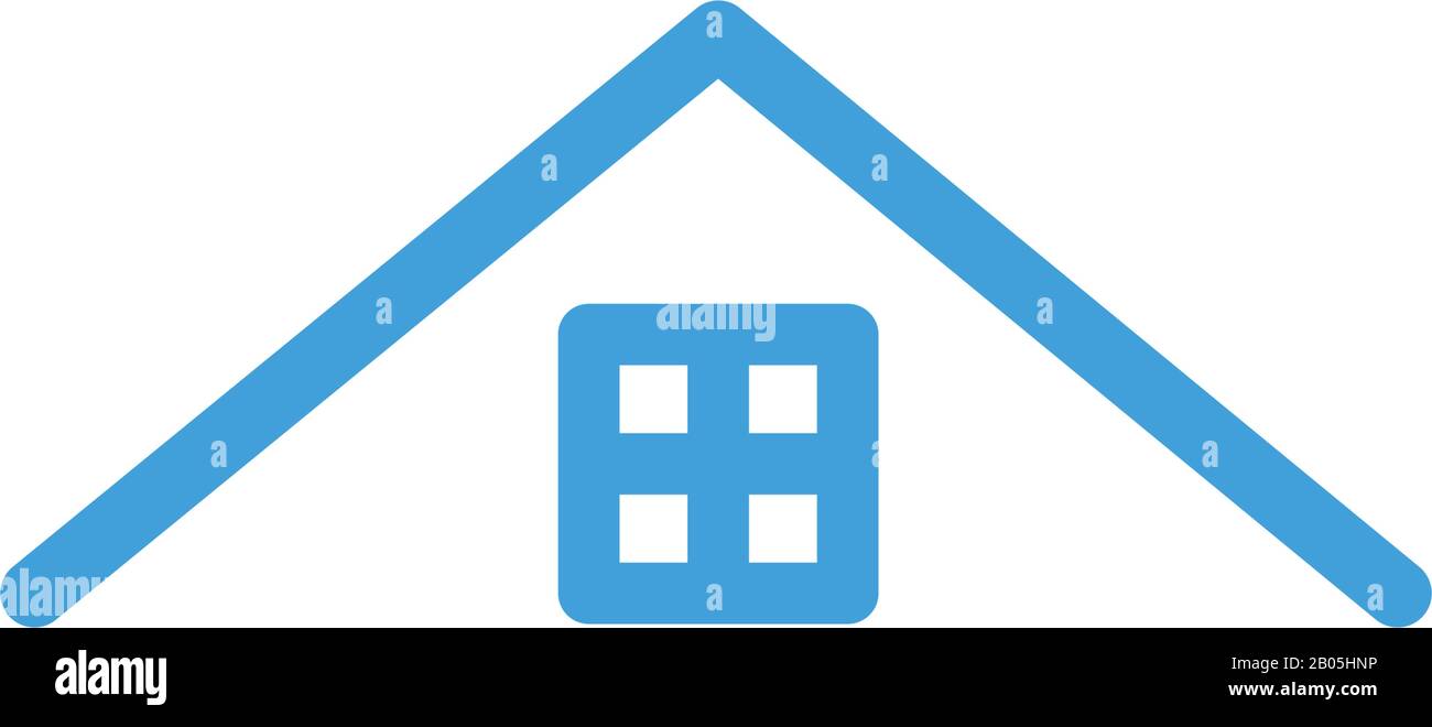 Real estate icon design vector template. Stock Vector