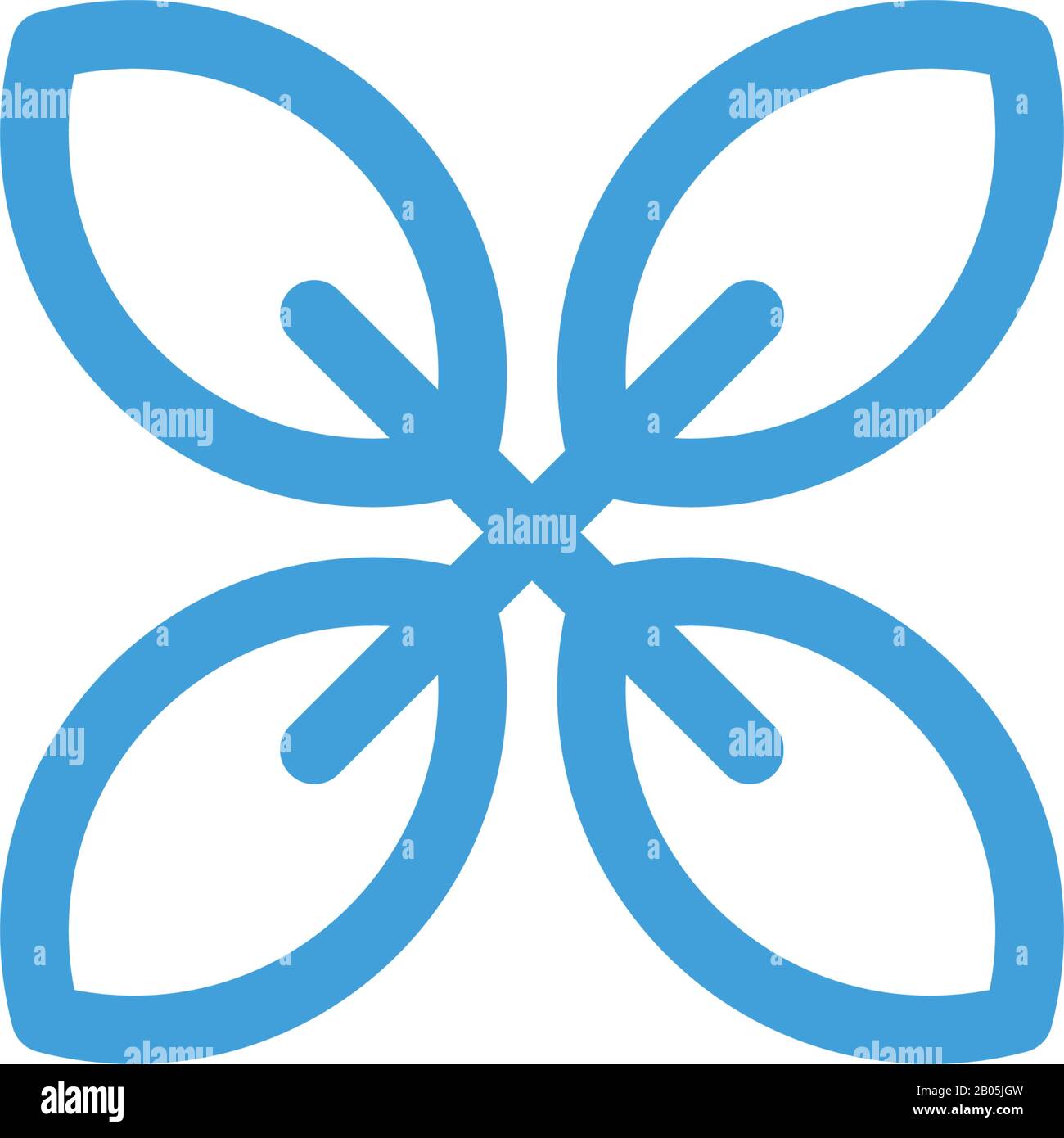 Leaf icon design vector template. Stock Vector