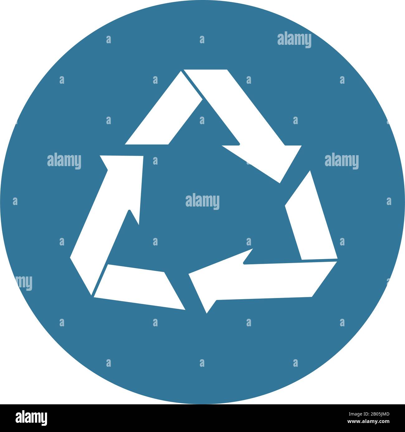 arrows recycle symbol ecology icon Stock Vector Image & Art - Alamy