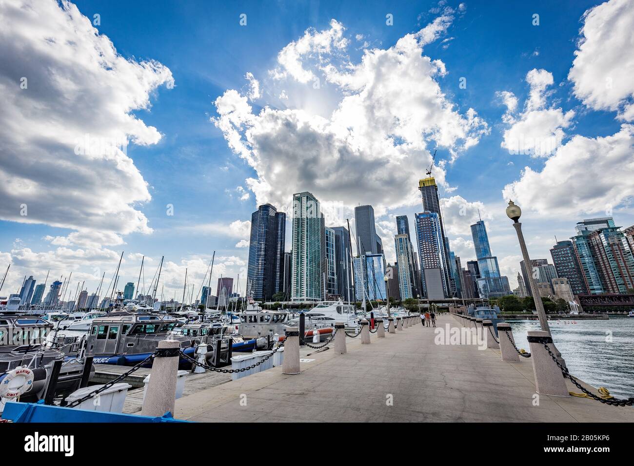 Chicago city view hi-res stock photography and images - Alamy