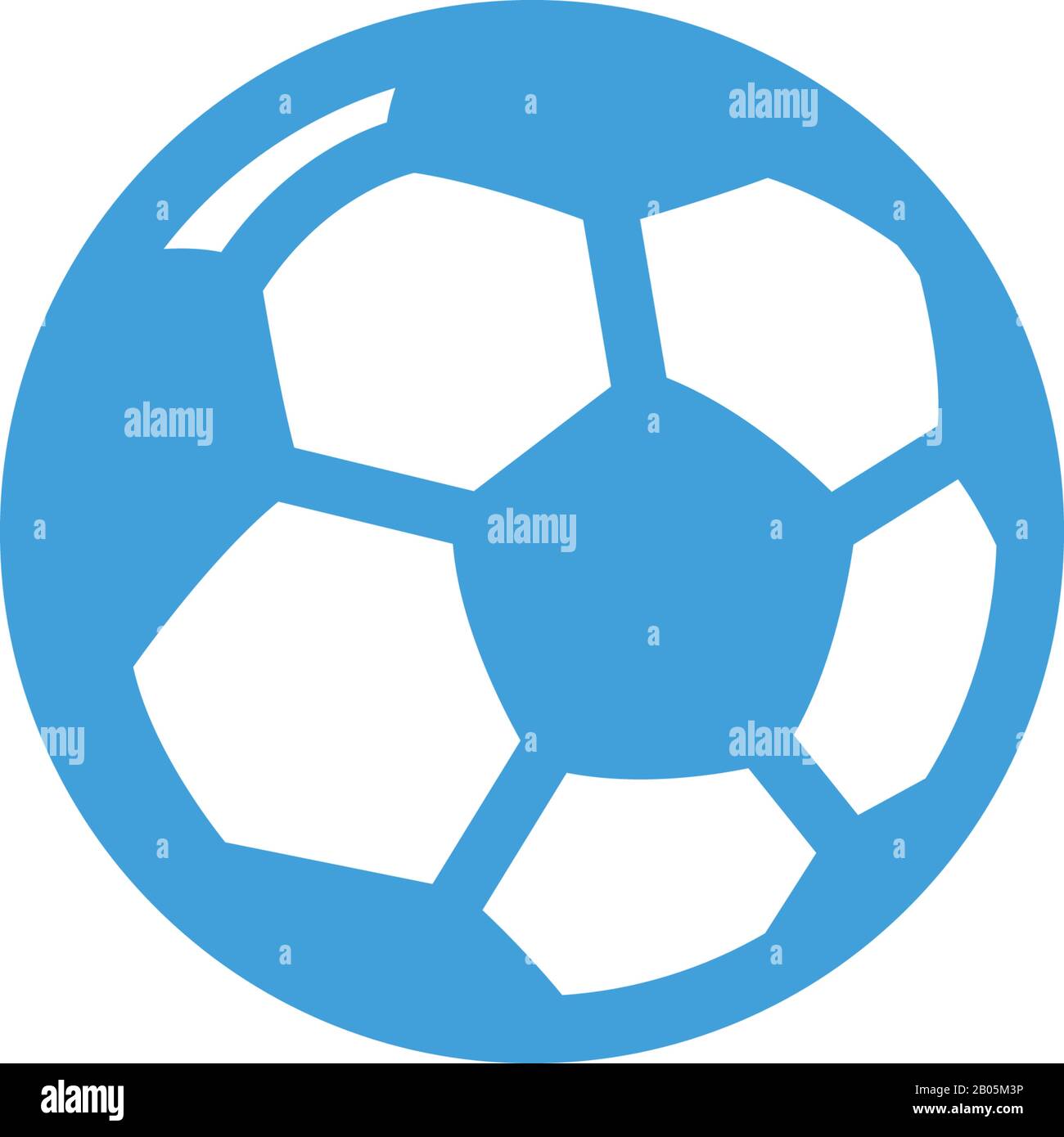 Soccer ball icon template. Vector illustration Stock Vector Image & Art