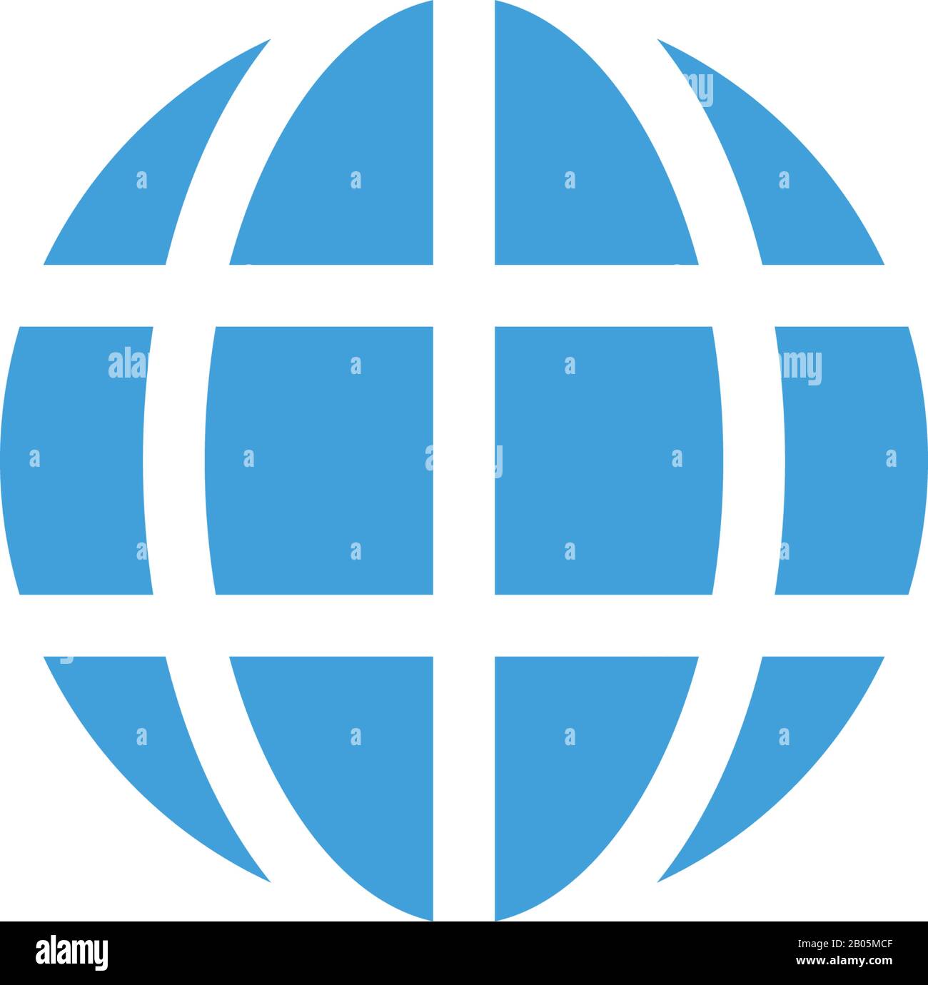 Globe icon template. Vector illustration Stock Vector Image & Art - Alamy