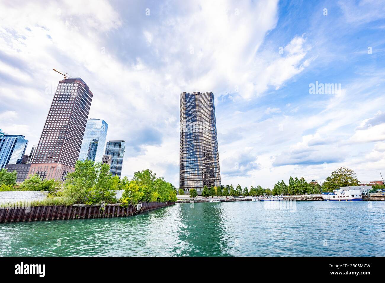 Chicago city view hi-res stock photography and images - Alamy