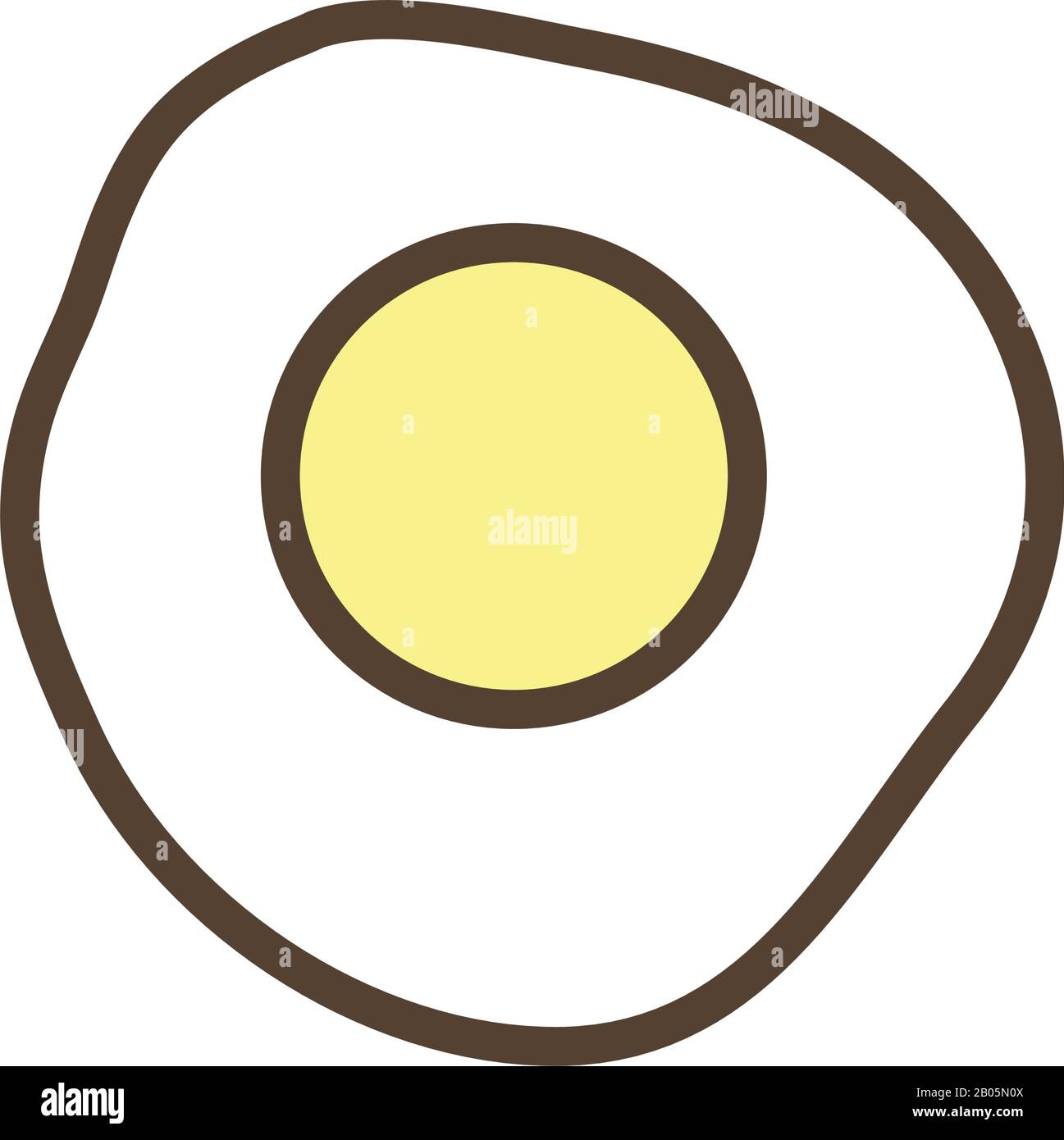 Isolated egg food line and fill style icon vector design Stock Vector ...