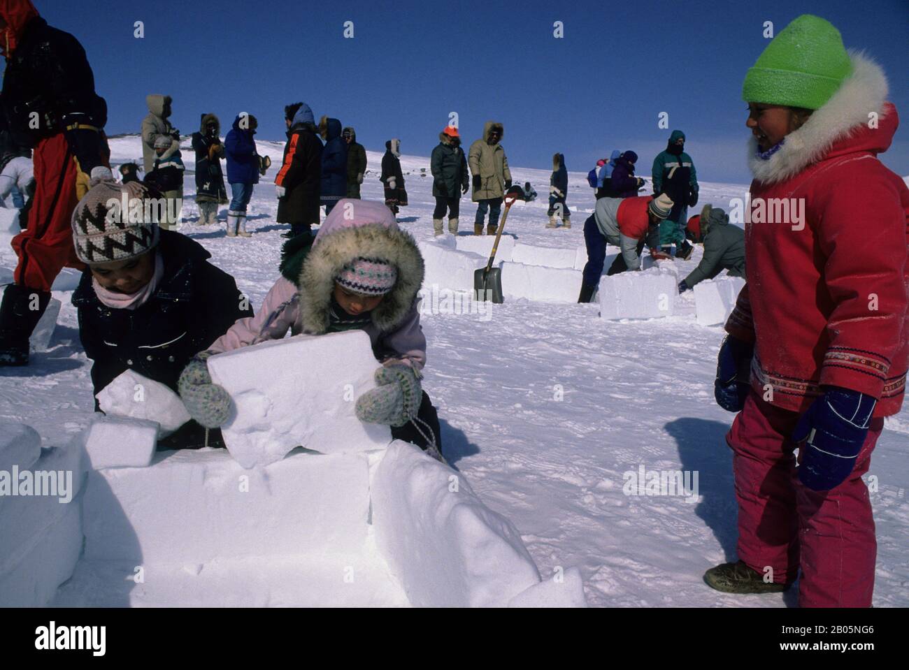 Canada, nunavut, iqaluit, toonik tyme hires stock photography and