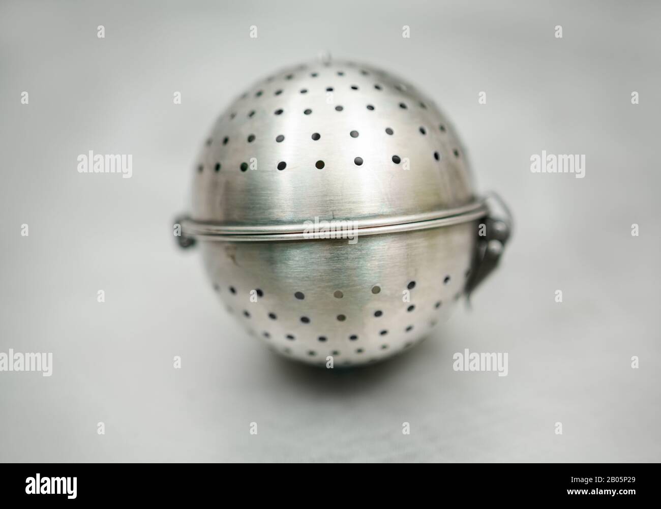 A rice / tea metal ball. Stock Photo