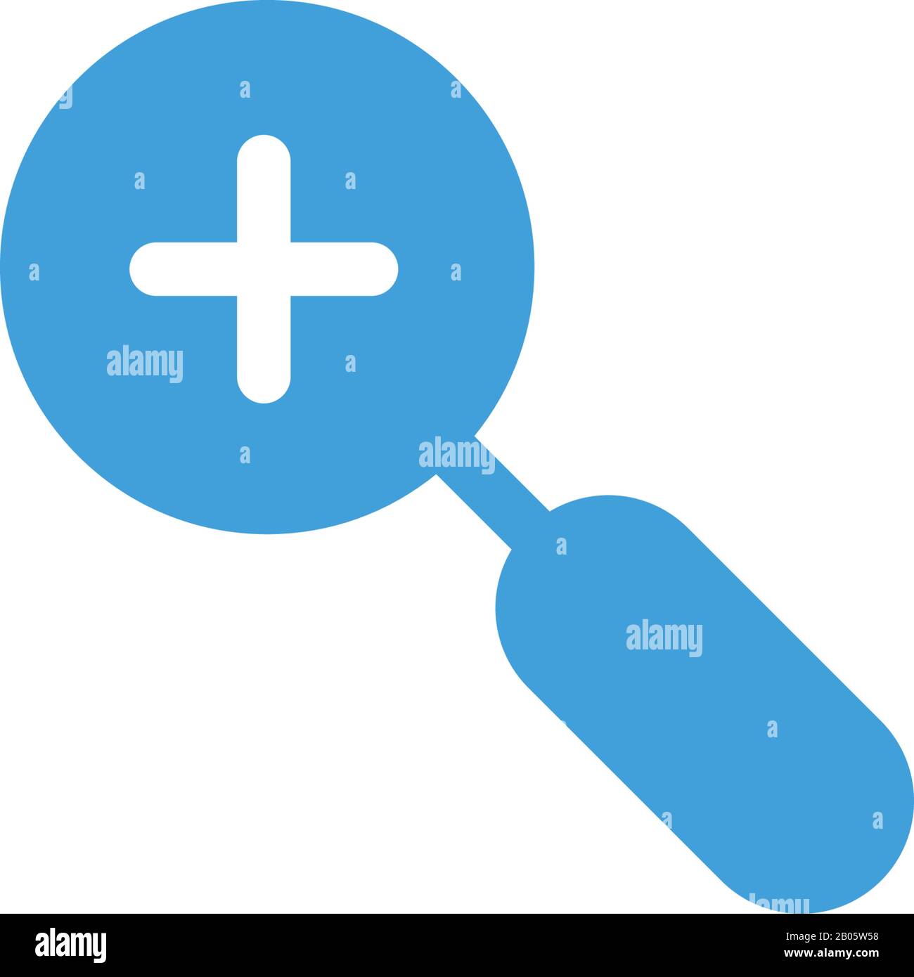 Magnifying icon design vector template Stock Vector Image & Art Alamy