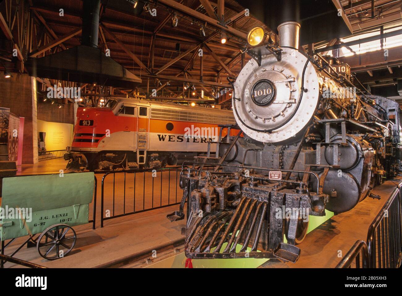 USA, CALIFORNIA, OLD SACRAMENTO, CALIFORNIA STATE RAILROAD MUSEUM