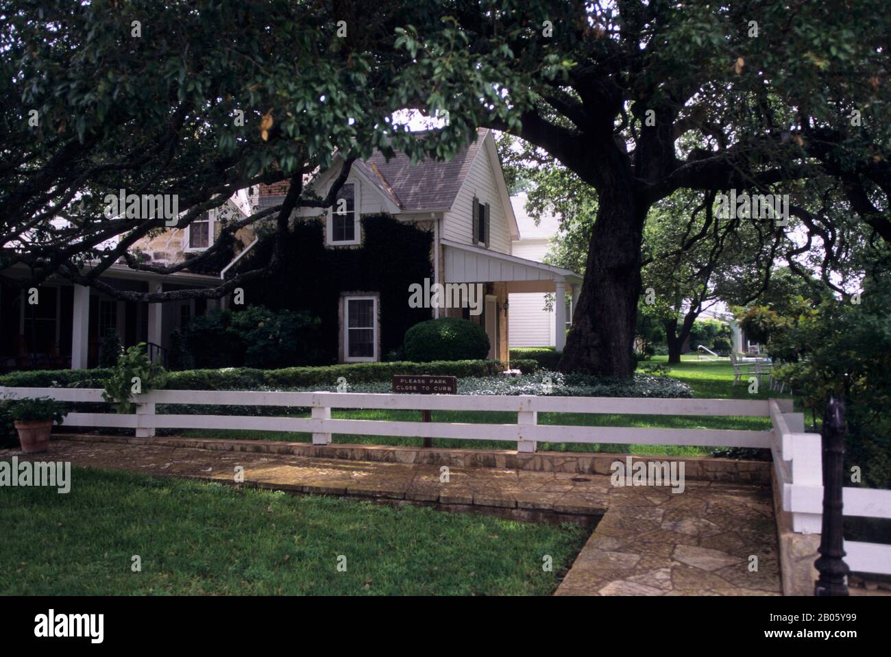 USA, TEXAS, LYNDON B. JOHNSON NATIONAL HISTORIC PARK, LBJ RANCH HOUSE