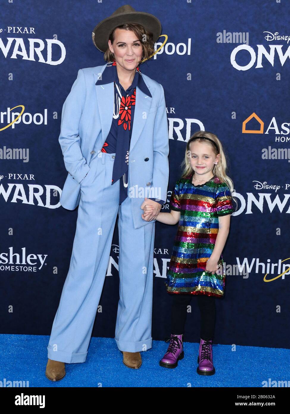 Hollywood, United States. 18th Feb, 2020. Singer Brandi Carlile and