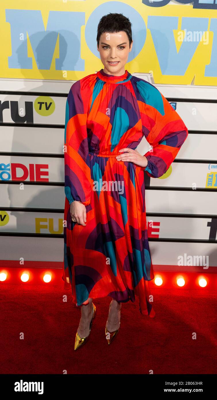 New York, NY - February 18, 2020: Jaimie Alexander attends premiere of