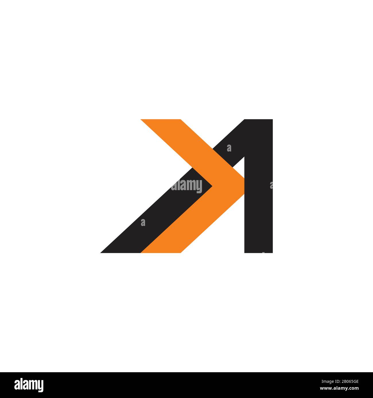 letter a arrow geometric logo vector Stock Vector Image & Art - Alamy