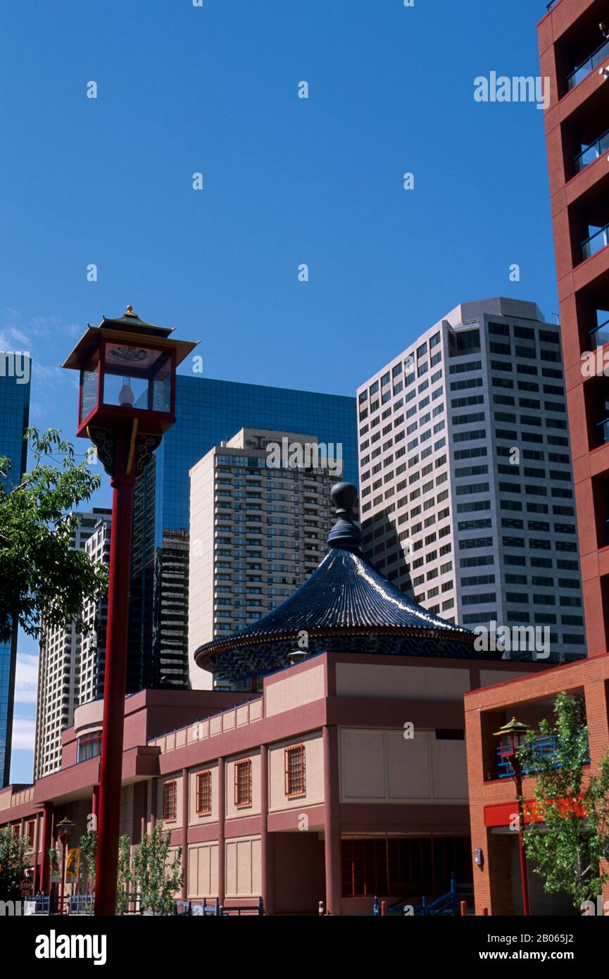 CANADA, ALBERTA, CALGARY, CHINATOWN, CHINESE CULTURAL CENTRE Stock