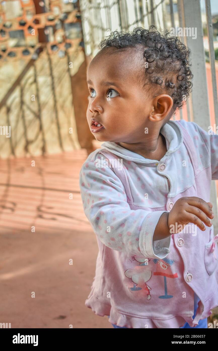 Light skinned african child hi-res stock photography and images - Alamy