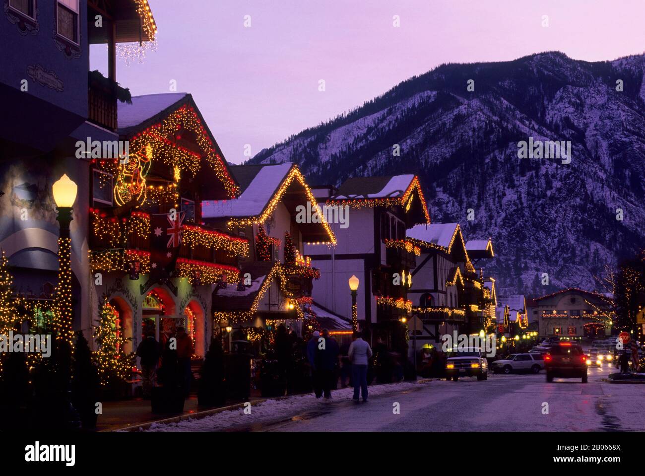 Washington state leavenworth bavarian hires stock photography and
